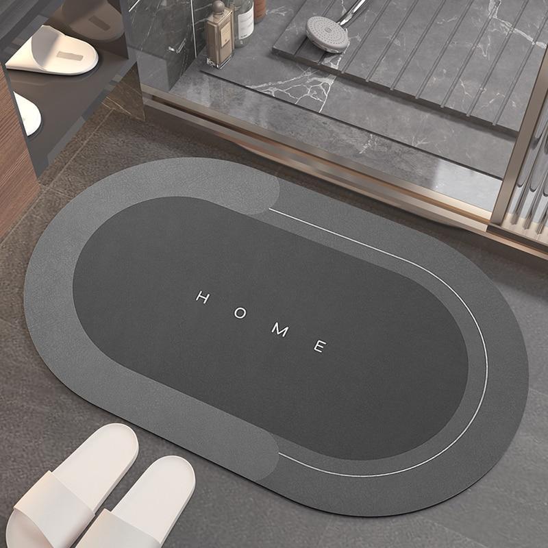Tapis de Bain Sèche-Vite pour une Expérience de Salle de Bain Plus Sûre et Plus Sèche