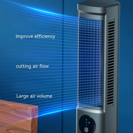 Climatiseur Portable Silencieux - Ventilateur de Refroidissement à 3 Vitesses pour la Maison et le Bureau