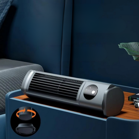 Climatiseur Portable Silencieux - Ventilateur de Refroidissement à 3 Vitesses pour la Maison et le Bureau