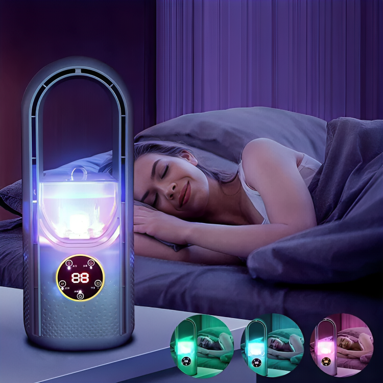 Refroidisseur d'air, ventilateur portable silencieux sans pales