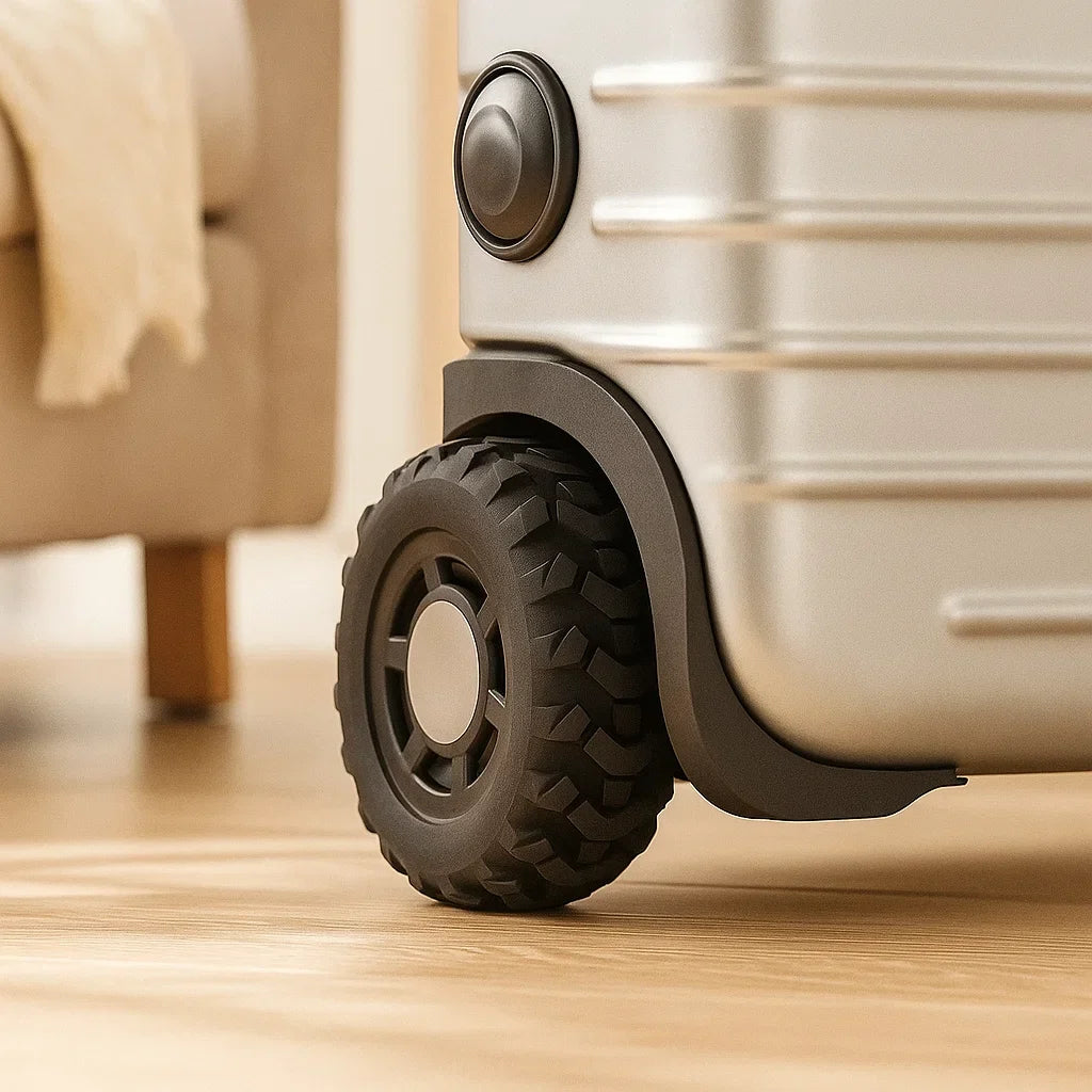 Protection de roulettes pour valises
