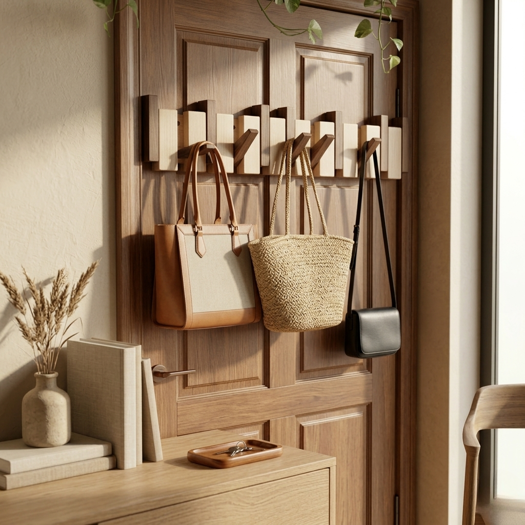 Porte-Manteau Piano en Bois