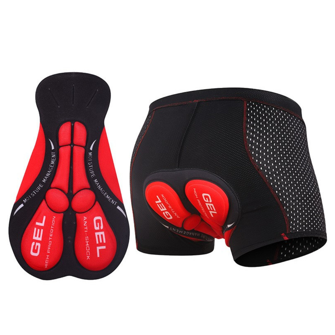 Cuissard pour femmes et hommes | Short de vélo avec rembourrage en gel | Sous-vêtement de vélo | Veloride