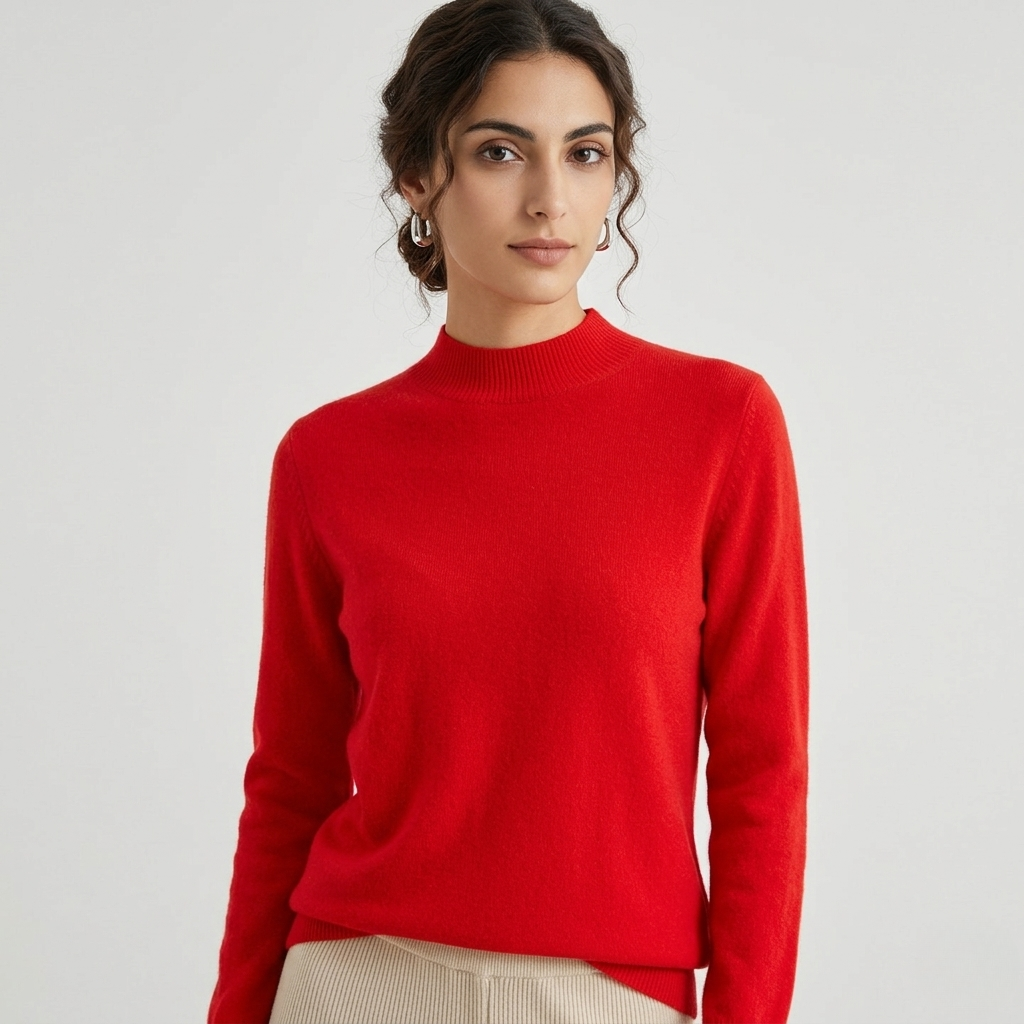 Pull Femme en Maille Douce Élégant Chaud