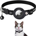 Collier de sécurité réfléchissant pour chat avec support de traceur GPS