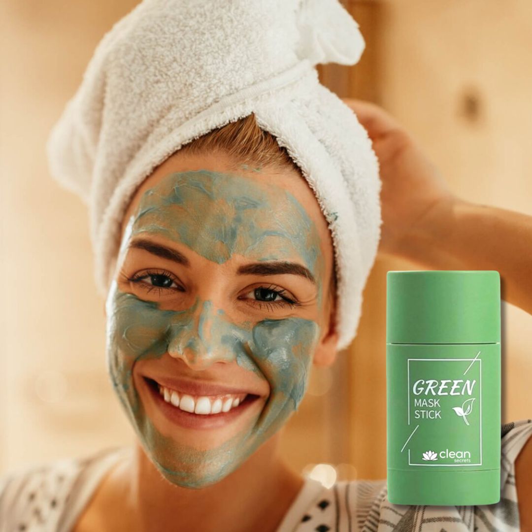 Bâtonnet de Nettoyage Profond pour une Peau Radieuse | Infusion Naturelle de Thé Vert