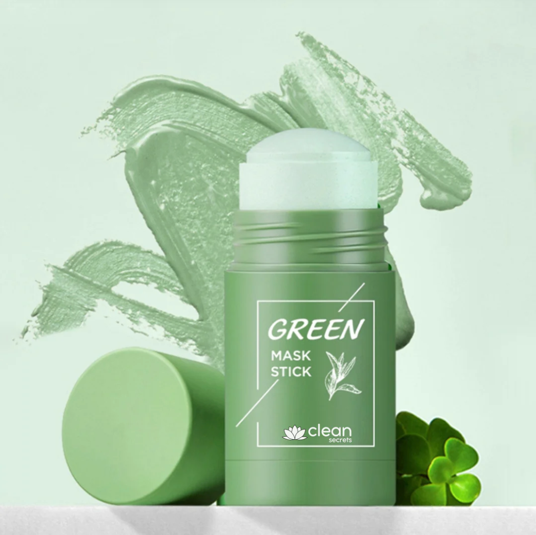 Bâtonnet de Nettoyage Profond pour une Peau Radieuse | Infusion Naturelle de Thé Vert