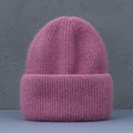 Brielle Bonnet en Fourrure de Lapin | Chaud et Stylistique pour l'Hiver