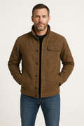Veste Utilitaire pour Hommes - Style Automnal en Plein Air