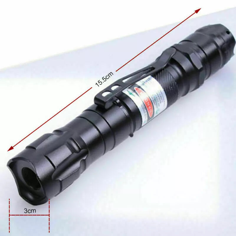 Pointeur laser vert rechargeable avec grande portée et haute précision