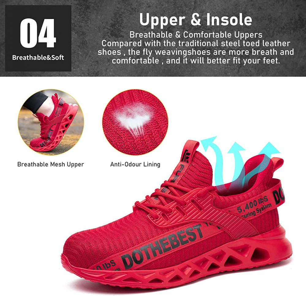 Chaussures de Sécurité Ultra-Légères et Respirantes – ProGuard