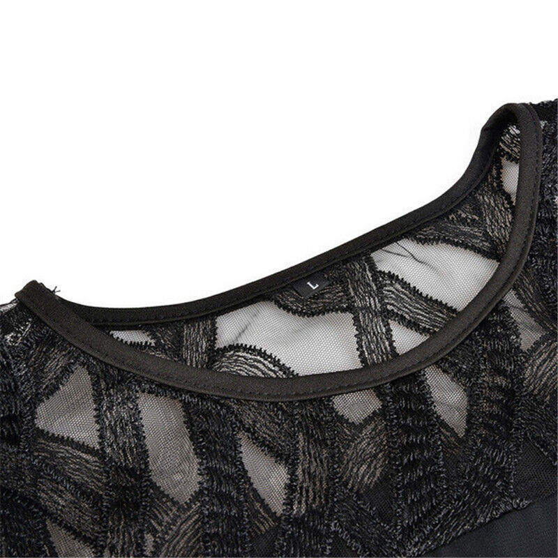 Robe midi élégante grande taille pour l'automne