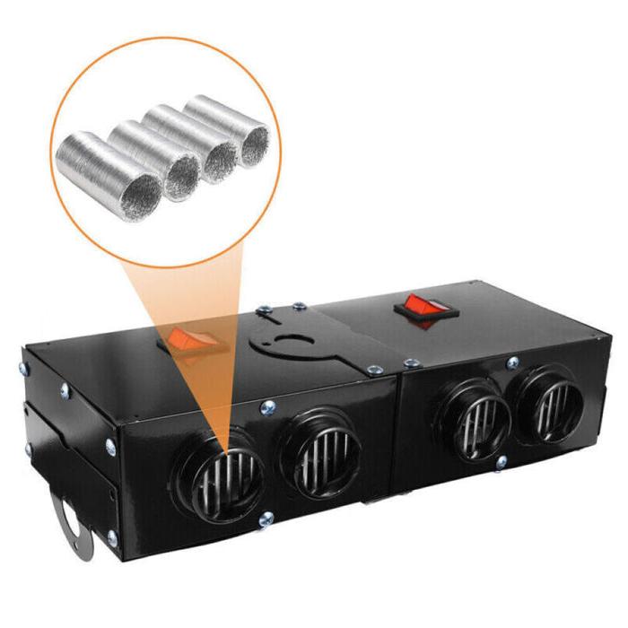 Chauffage de voiture 500W – Dégivreur électrique portable pour voiture
