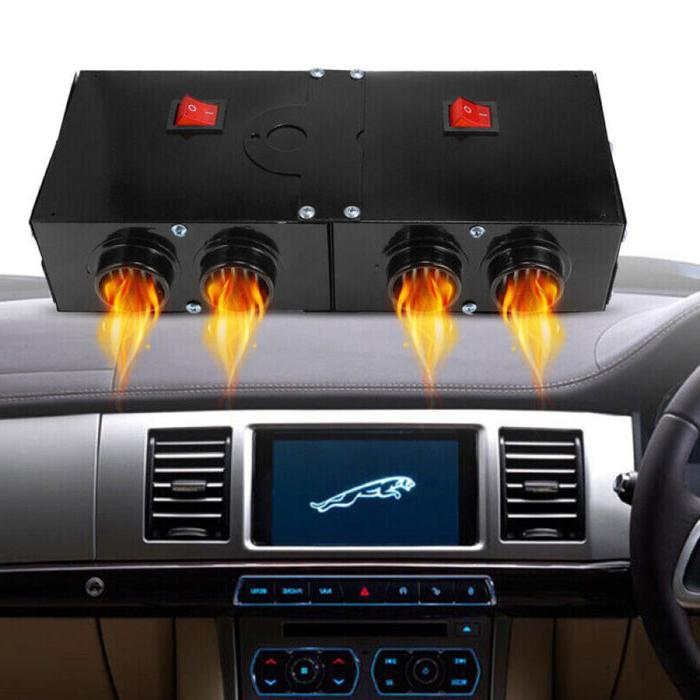 Chauffage de voiture 500W – Dégivreur électrique portable pour voiture