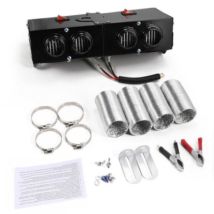 Chauffage de voiture 500W – Dégivreur électrique portable pour voiture