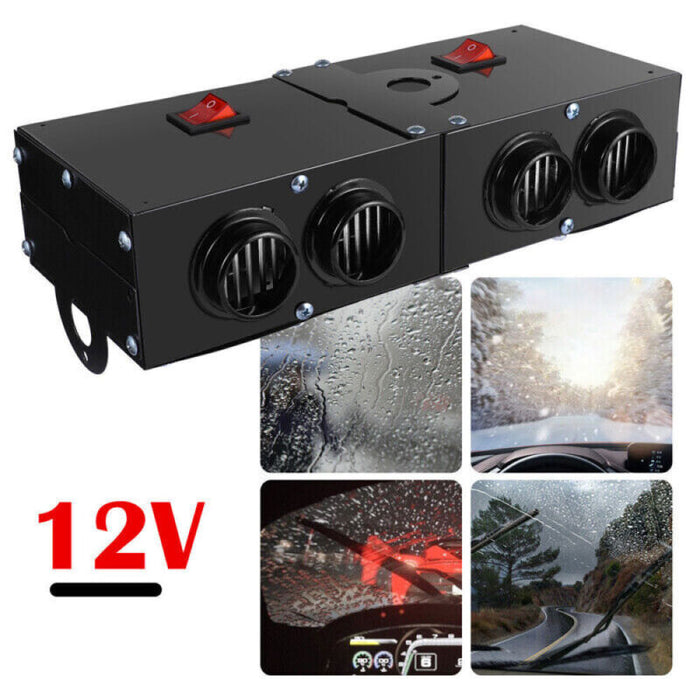 Chauffage de voiture 500W – Dégivreur électrique portable pour voiture