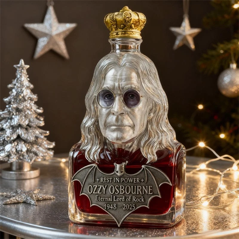 LiquorBottle™ : Ozzy Osbourne Édition Limitée Hommage Carafe Bouteille à Liqueur