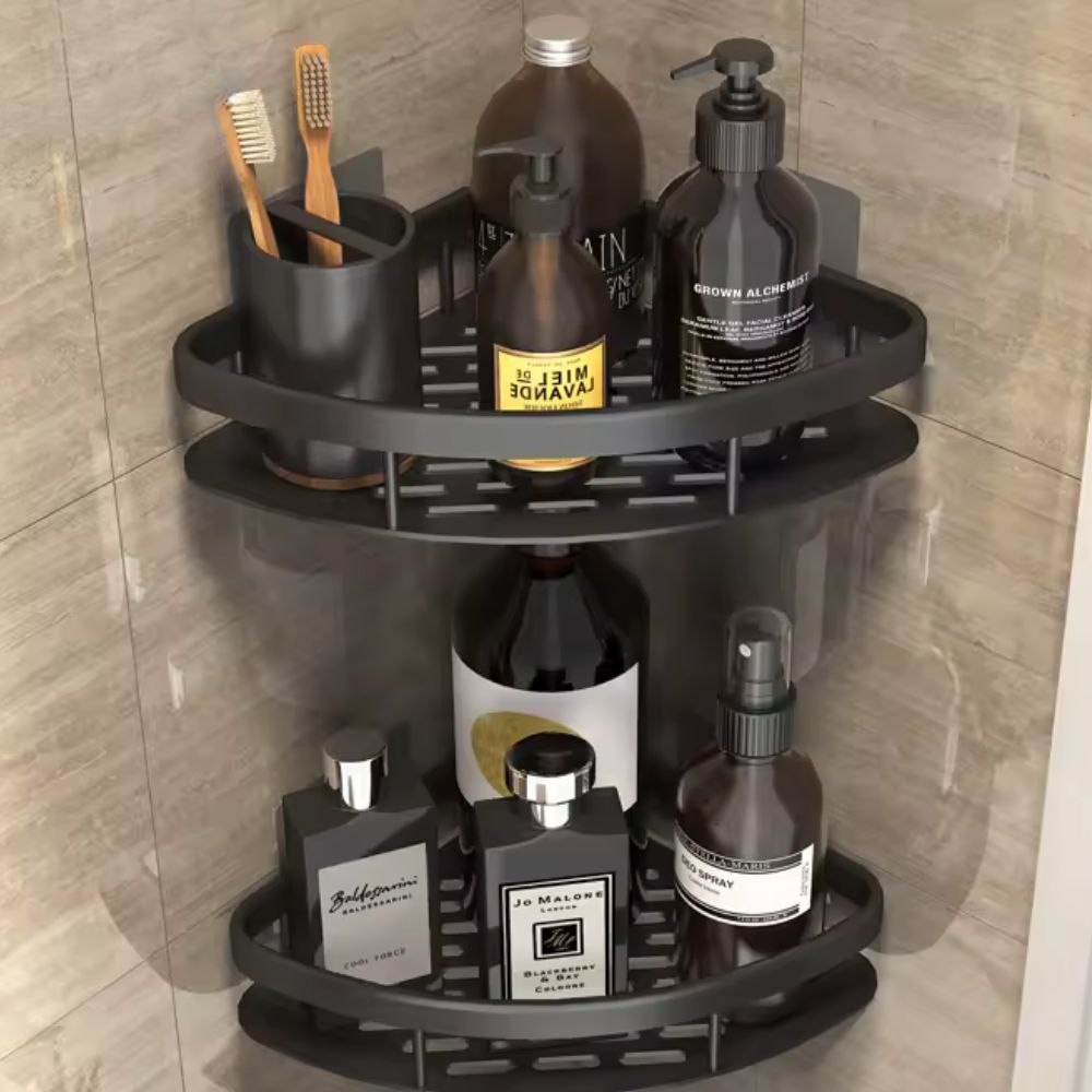 Organisateur de Douche en Aluminium Inoxydable