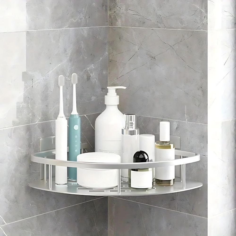 Organisateur de Douche en Aluminium Inoxydable
