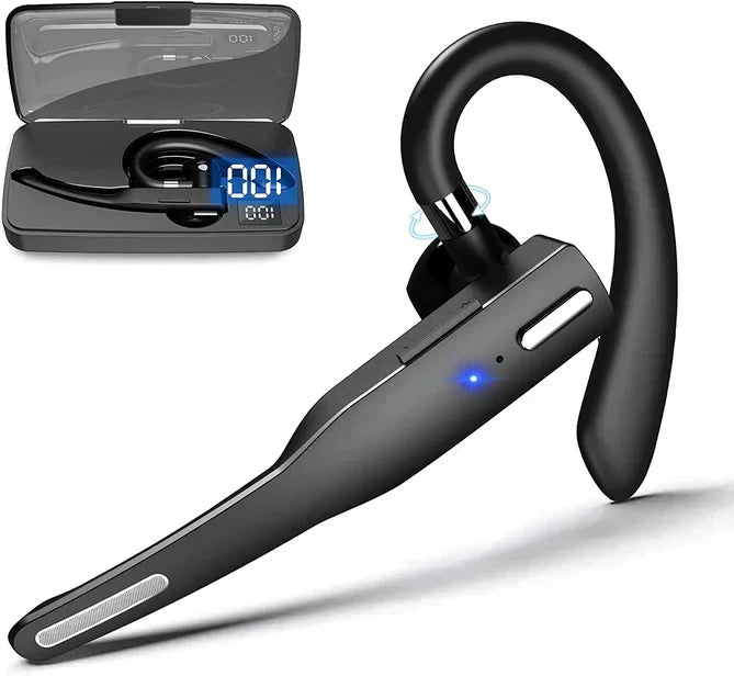 Casque Bluetooth 5.1 avec Réduction de Bruit et Microphones Doubles pour Hommes