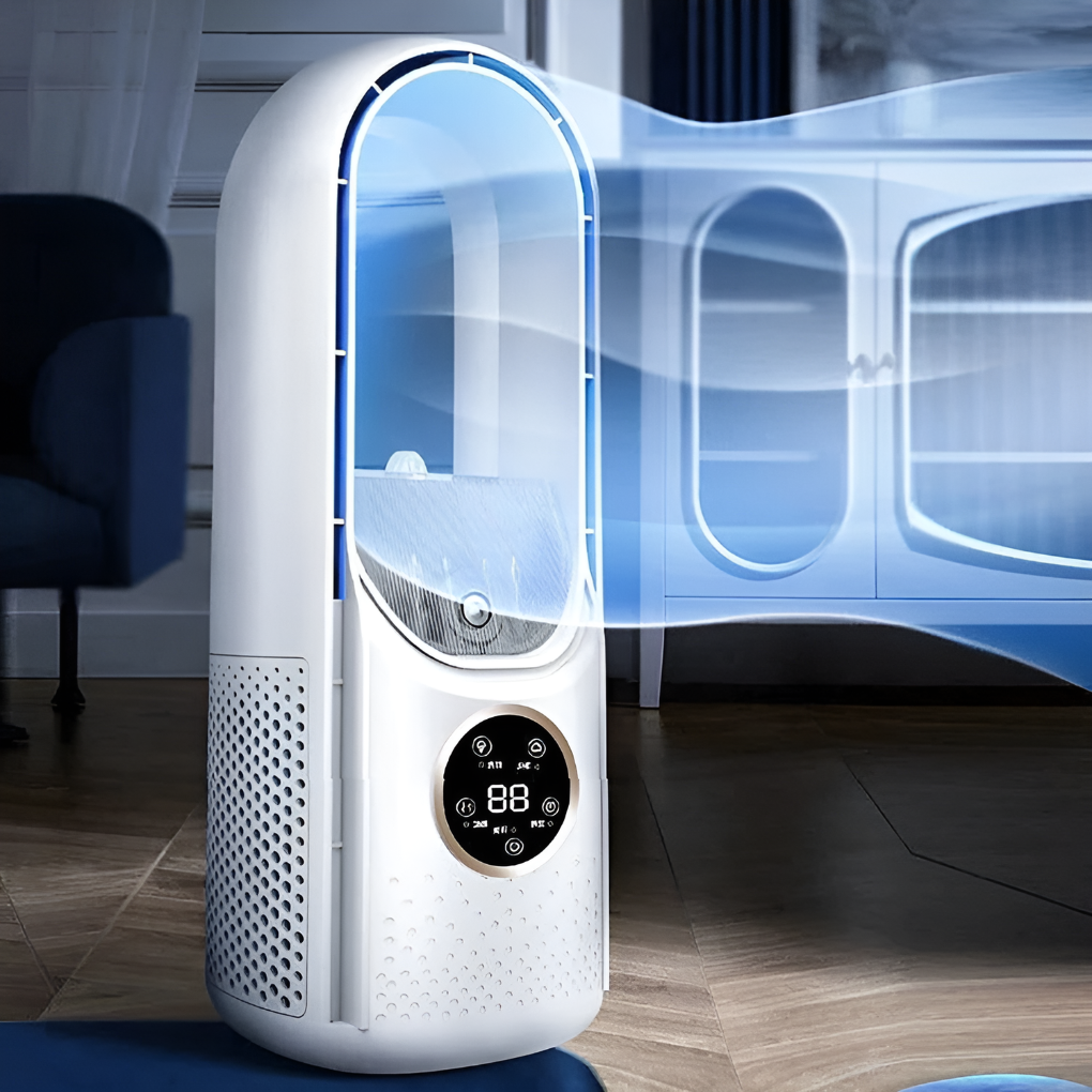 Ventilateur de refroidissement silencieux sans lame portable pour la maison et le bureau