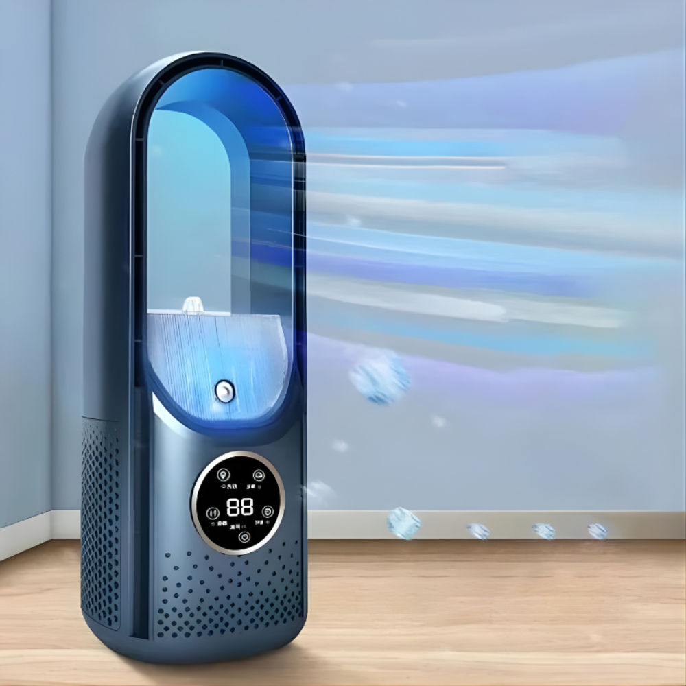 Climatiseur Portable Sans Lame pour un Refroidissement Personnel Silencieux