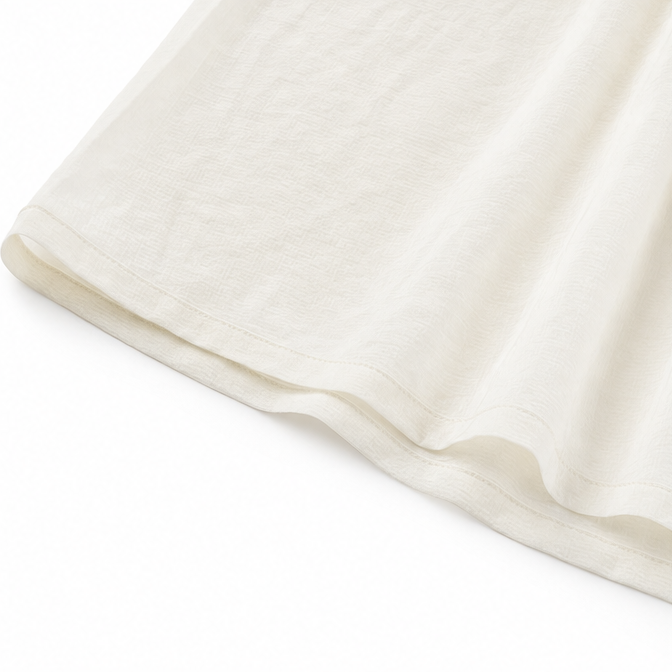 Solendra – Haut coordonné à une épaule et pantalon large fluide