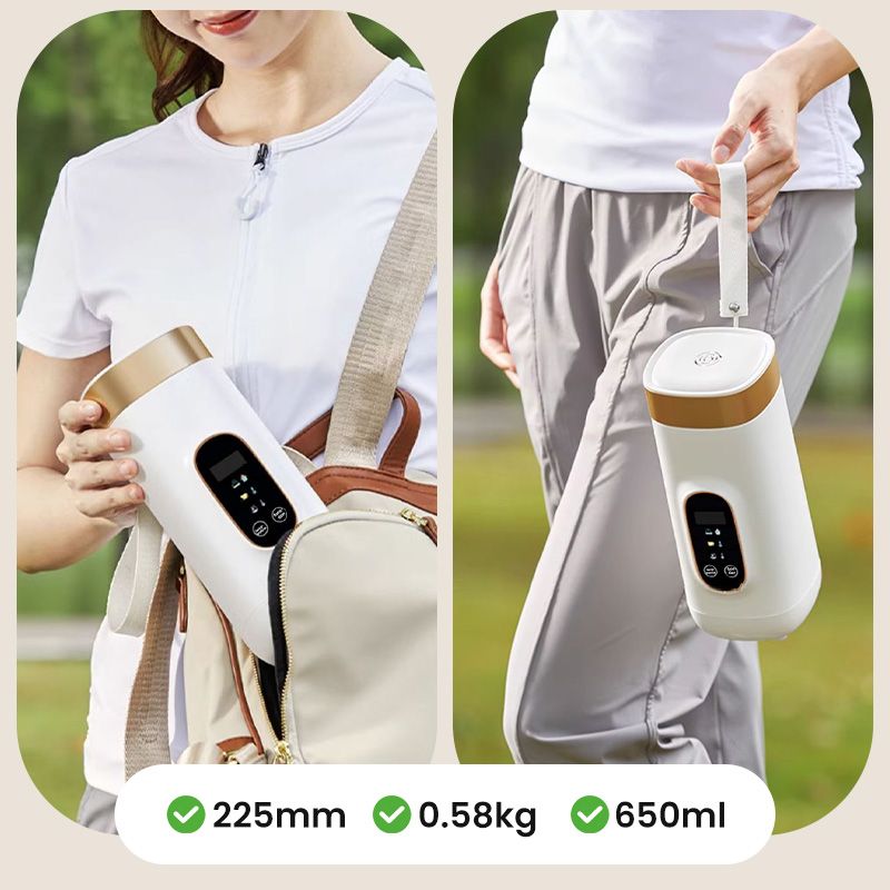 Tasse de Voyage Électrique Chauffante – Tasse Portable pour Boissons Chaudes