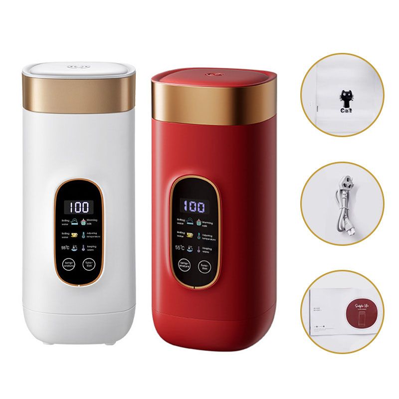 Tasse de Voyage Électrique Chauffante – Tasse Portable pour Boissons Chaudes