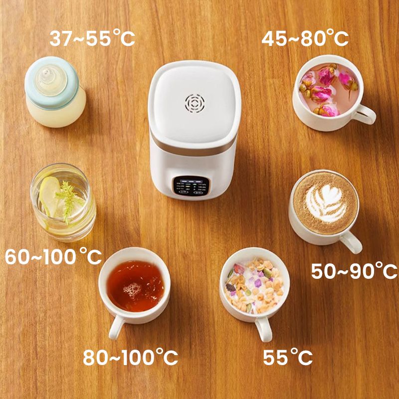 Tasse de Voyage Électrique Chauffante – Tasse Portable pour Boissons Chaudes