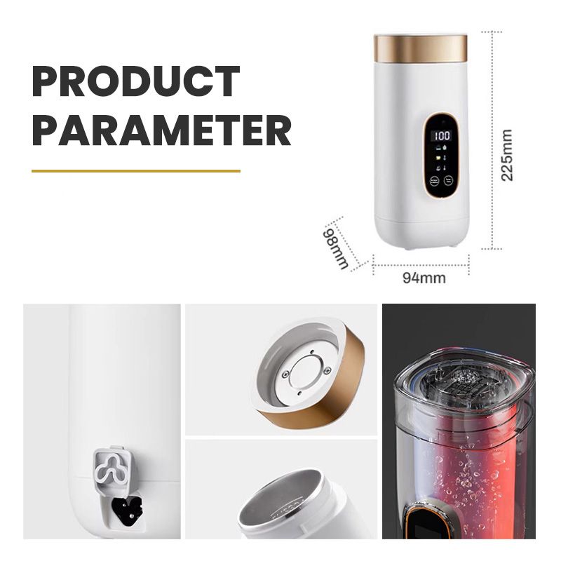 Tasse de Voyage Électrique Chauffante – Tasse Portable pour Boissons Chaudes