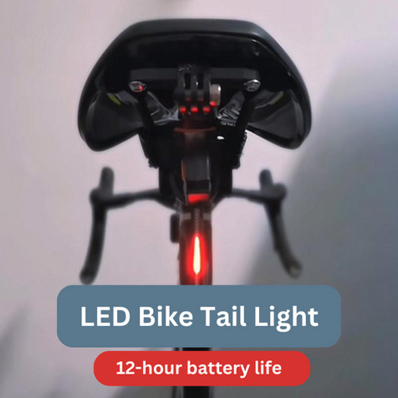 (1+1 Gratuit) Feu arrière LED pour vélo - Roulez en toute sécurité et visibilité !
