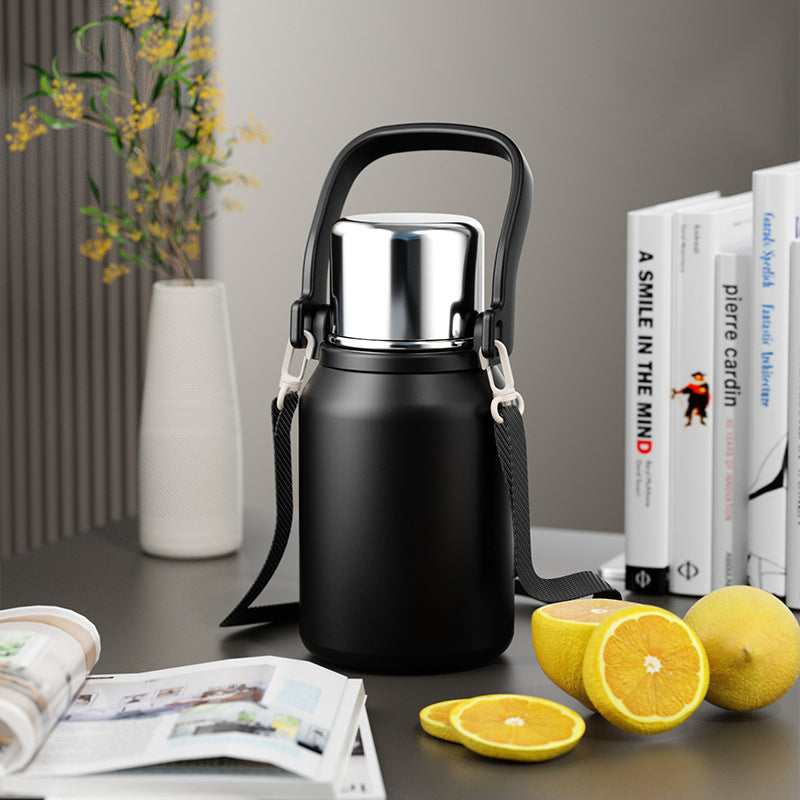 Gobelet Isolé en Acier Inoxydable – Tasse Thermos Portable pour Boissons Chaudes et Froides