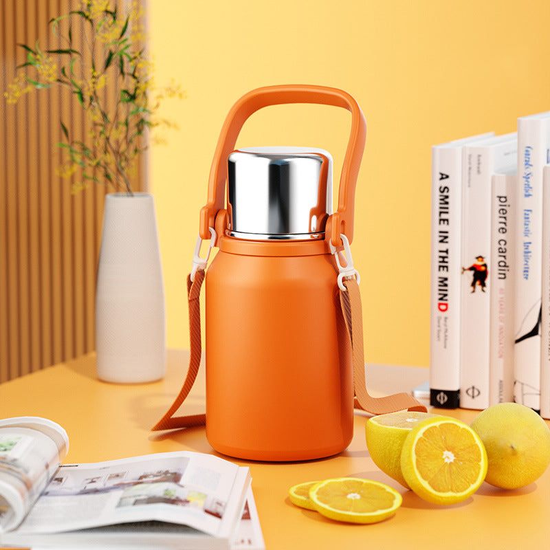 Gobelet Isolé en Acier Inoxydable – Tasse Thermos Portable pour Boissons Chaudes et Froides