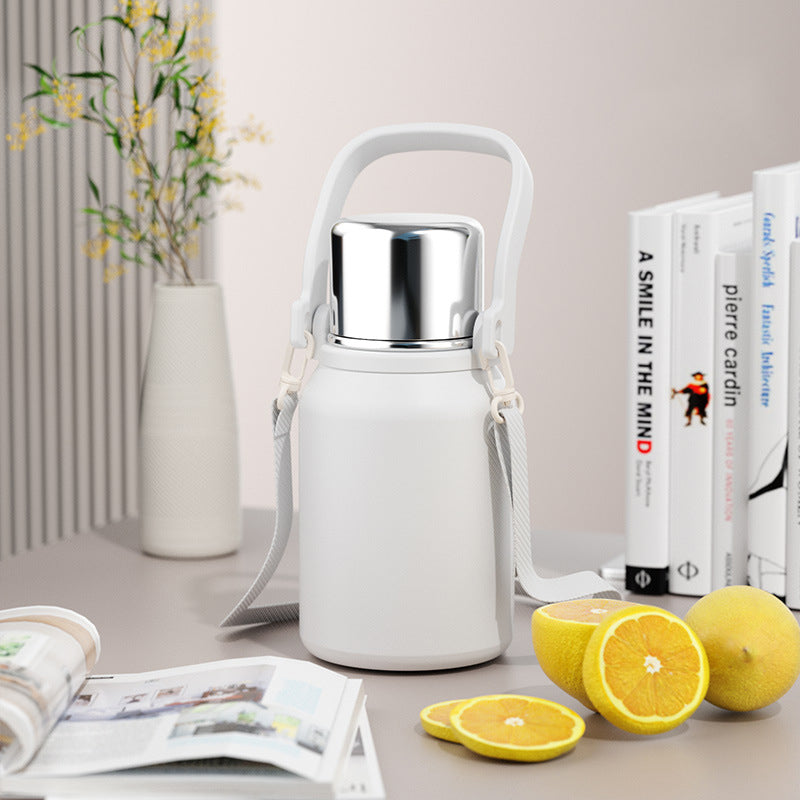 Gobelet Isolé en Acier Inoxydable – Tasse Thermos Portable pour Boissons Chaudes et Froides
