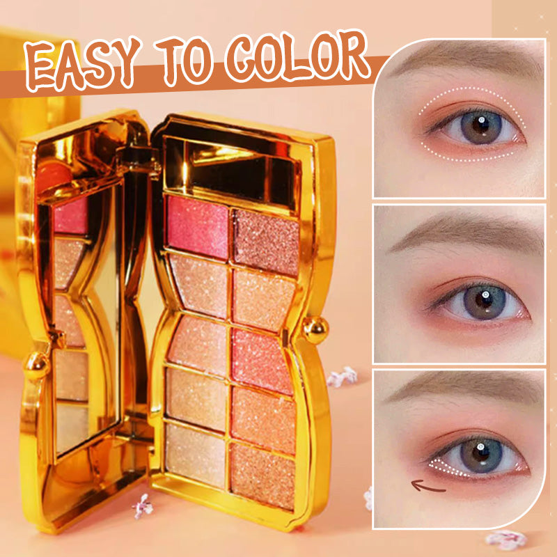 Votre Journal de Beauté 💟 | Palette de Fards à Paupières Pailletés 10 Couleurs✨