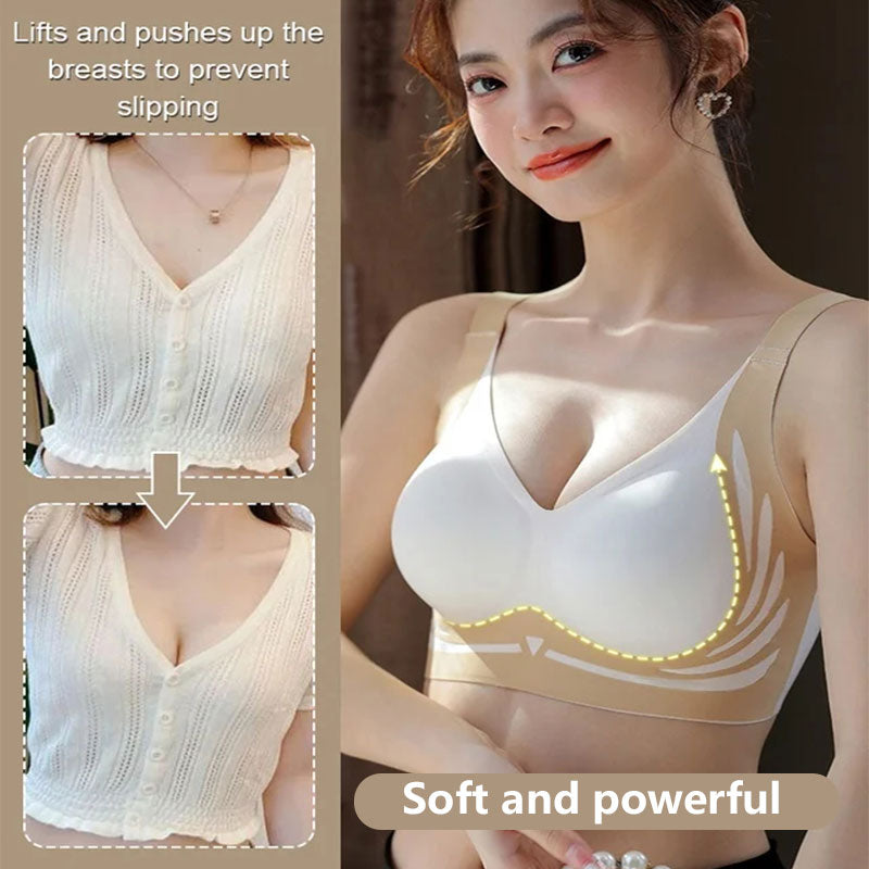 Soutien-gorge push-up sans armatures avec effet anti-affaissement