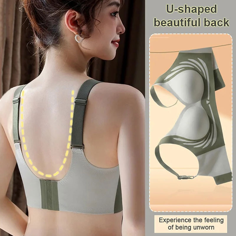 Soutien-gorge push-up sans armatures avec effet anti-affaissement