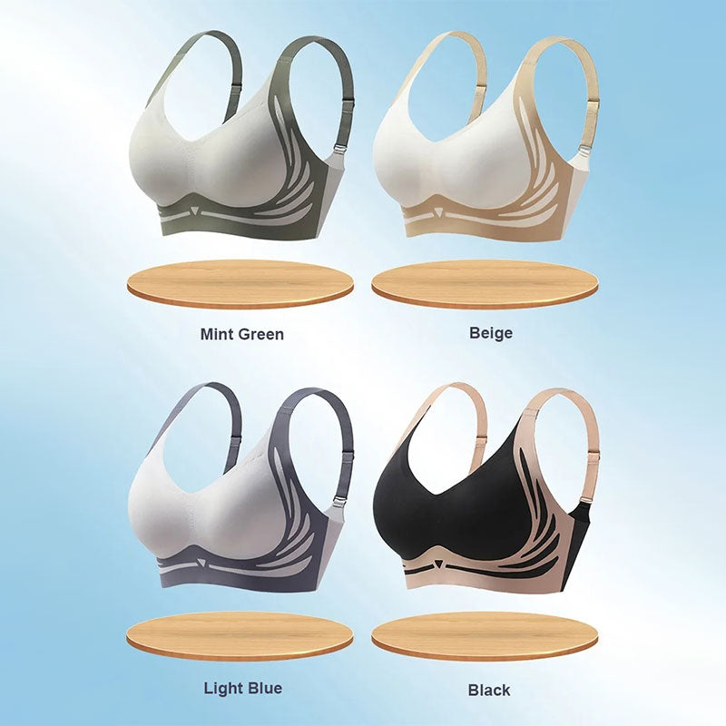 Soutien-gorge push-up sans armatures avec effet anti-affaissement