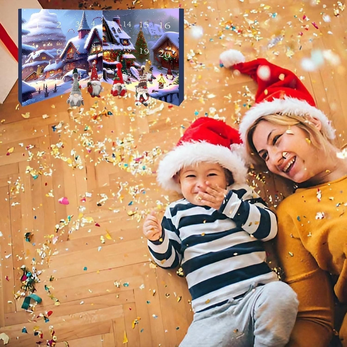 Calendrier de l'Avent Magique d'Hiver 2026 – Compte à Rebours de 24 Jours jusqu'à Noël