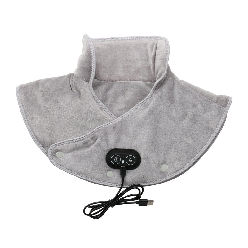 Coussin de Massage Électrique pour le Cou et les Épaules avec Chaleur et Vibration