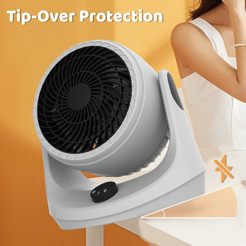 Radiateur Électrique avec Ventilateur – Chauffage d'Espace Compact pour Intérieur