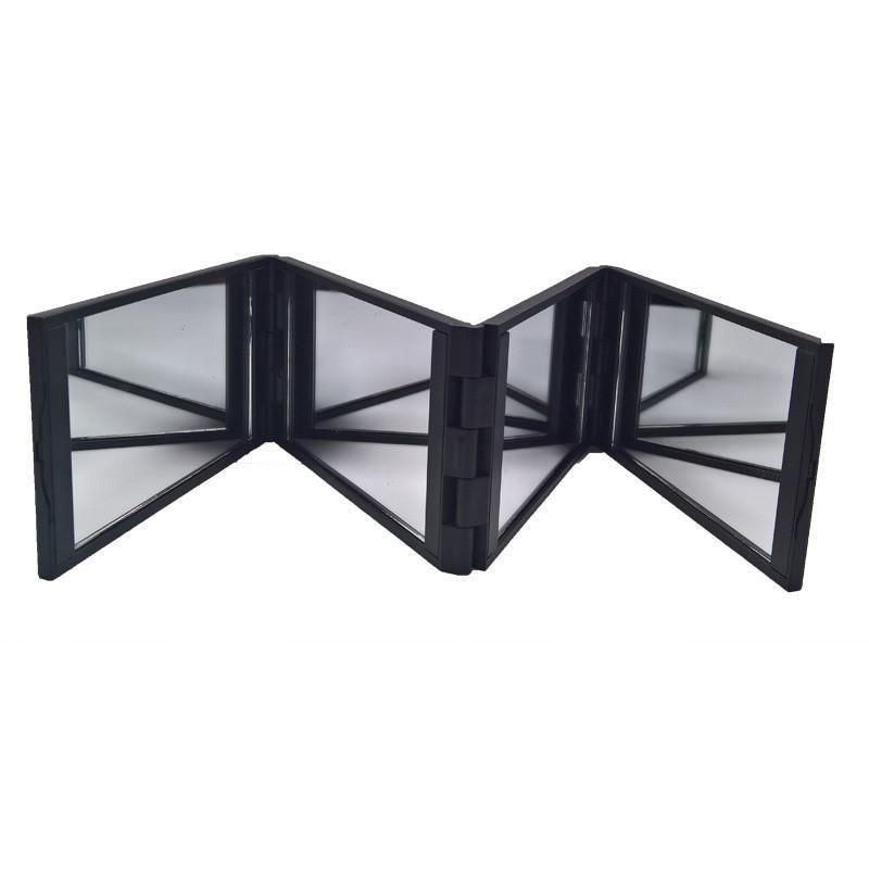 Miroir Pliable Multi-Angles pour Auto-Coupe de Cheveux - Vue Arrière Disponible
