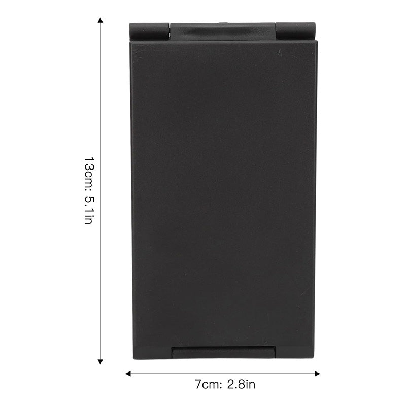 Miroir Pliable Multi-Angles pour Auto-Coupe de Cheveux - Vue Arrière Disponible