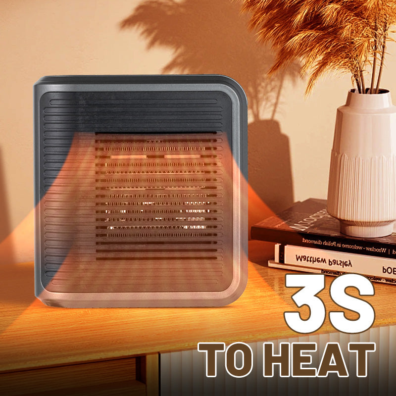 Mini Chauffage par Prise 800W – Chauffage Électrique Compact