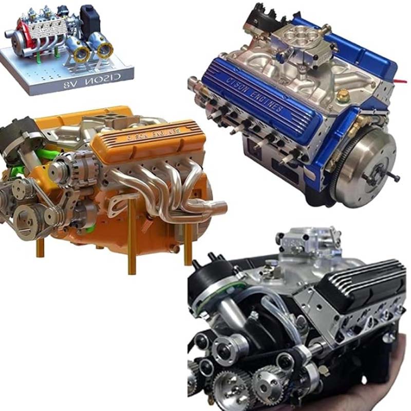 🎉Dernier jour de promotion 50% de réduction 🔥 - Kits de modèles de moteur V8 OHV à essence