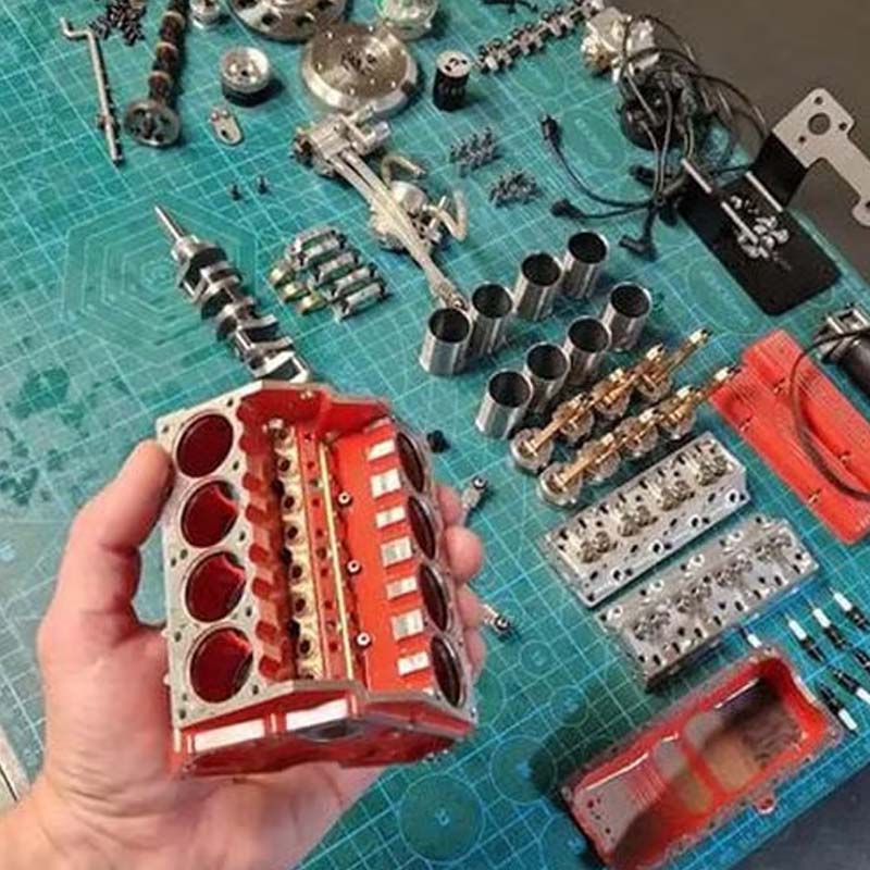 🎉Dernier jour de promotion 50% de réduction 🔥 - Kits de modèles de moteur V8 OHV à essence
