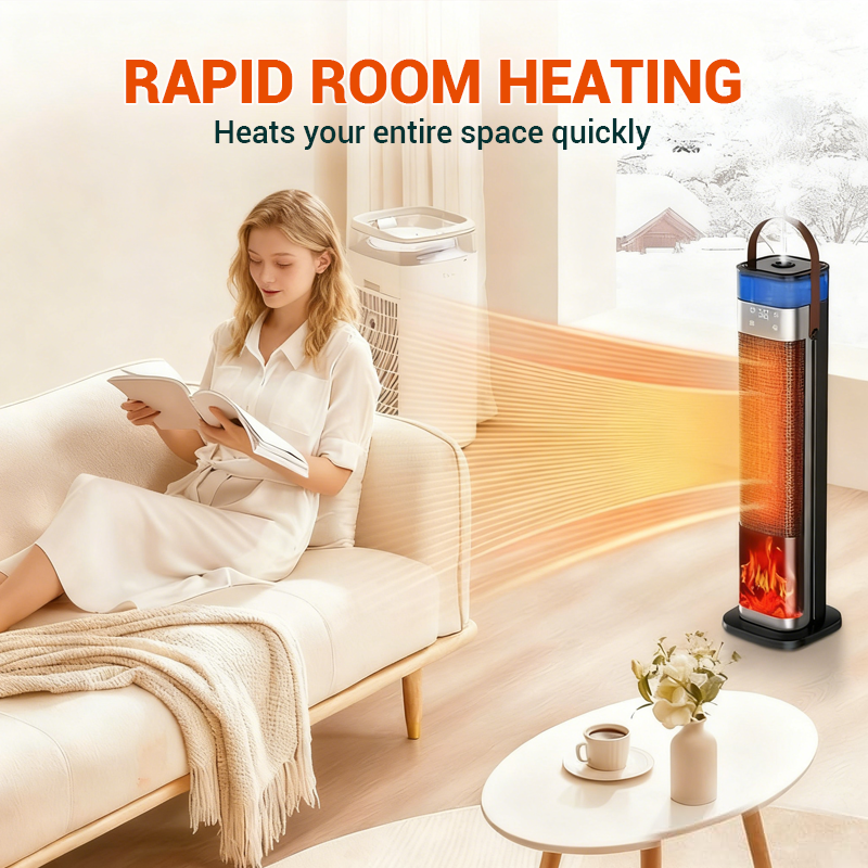 PTC Chauffage 2000W avec Humidificateur – Chauffage Électrique 2-en-1
