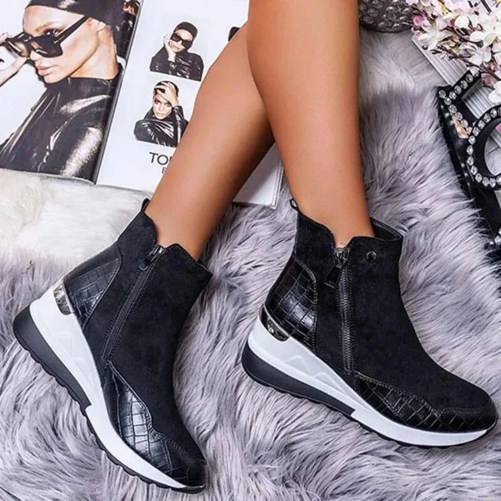 Bottines pour femmes élégantes et imperméables