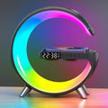 G-Shape™ - Réveil, Lumière d'Ambiance, Haut-parleur & Chargeur Sans Fil